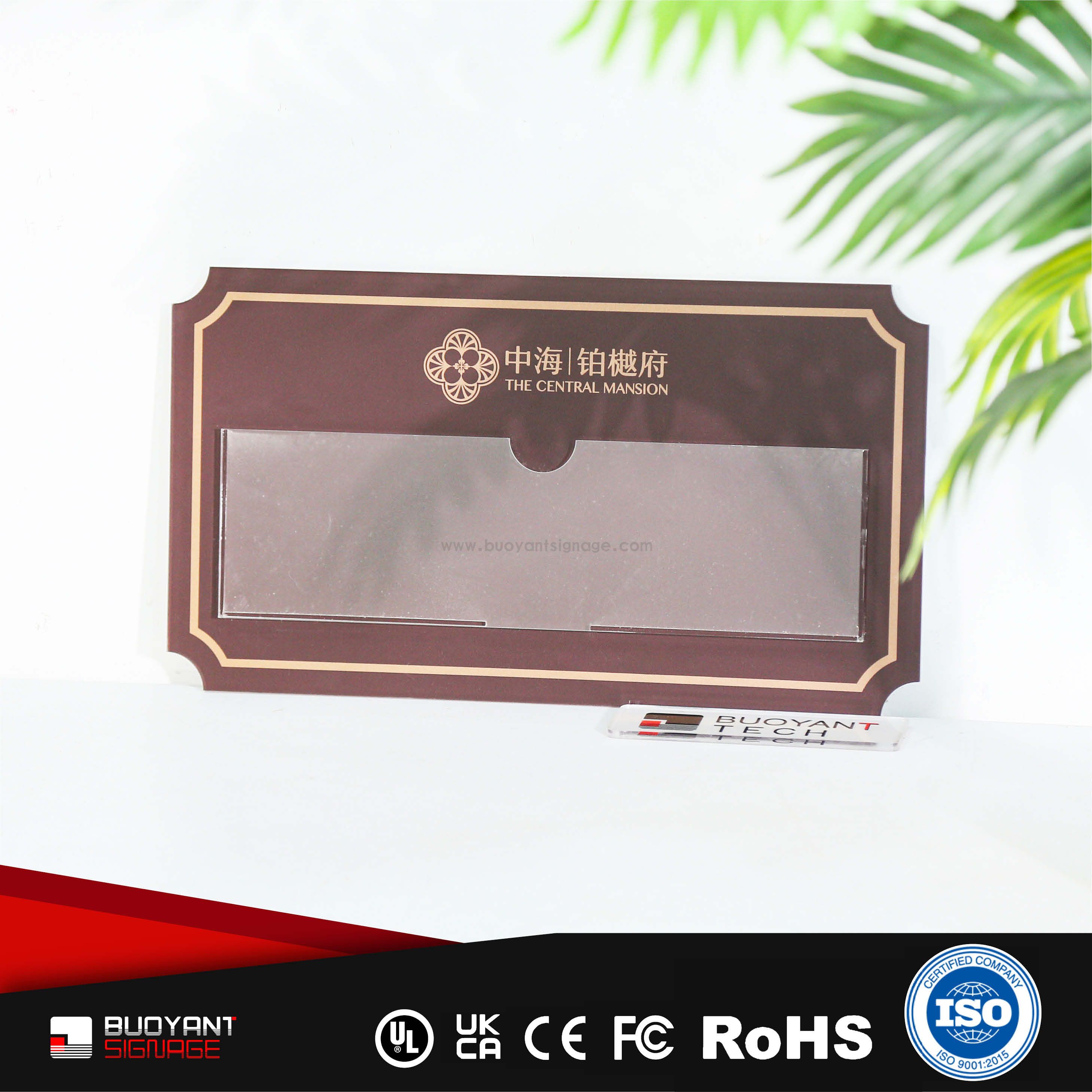 Acrylic Office Signage（ISOFM-AM13）