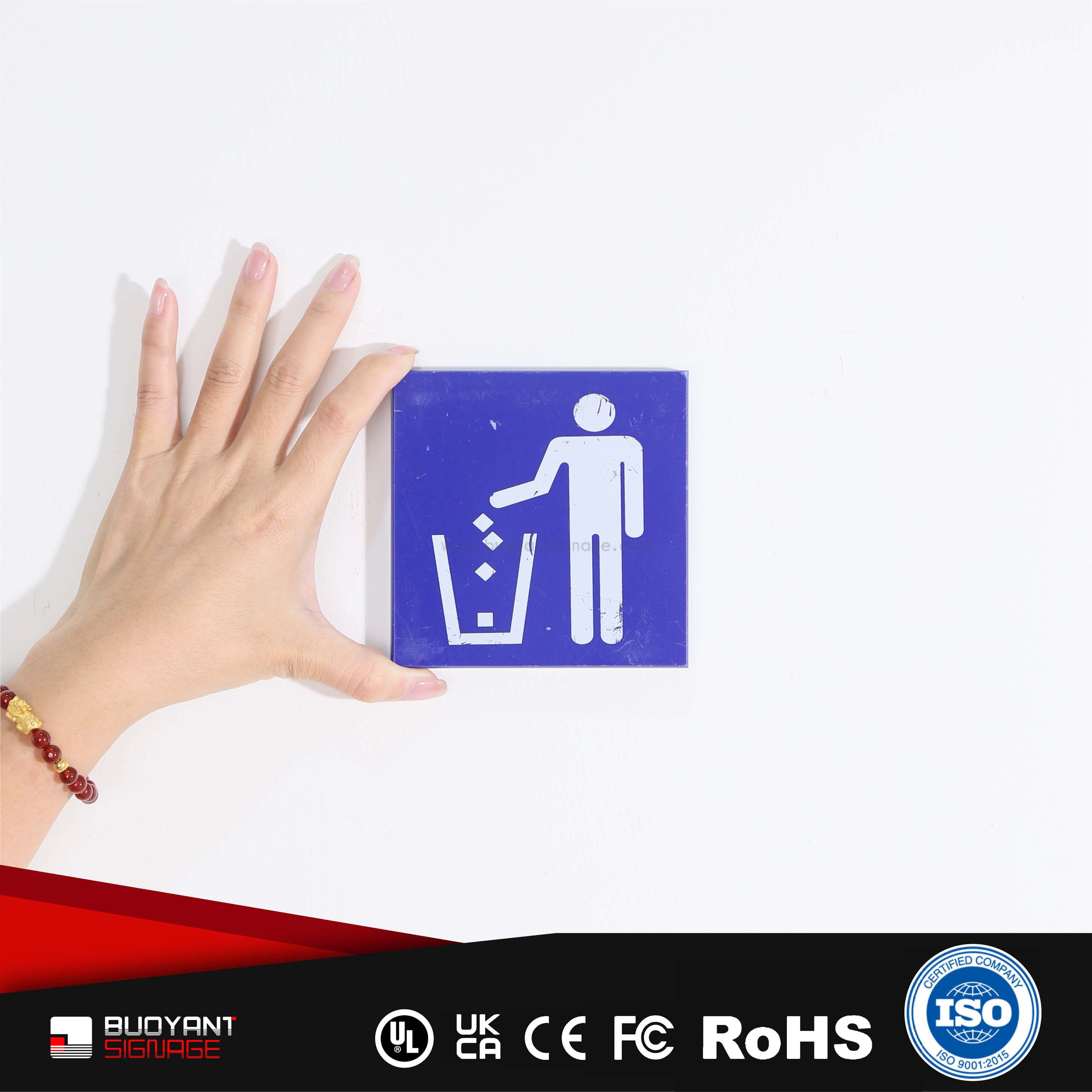 Acrylic Office Space Functional Signage（ISOFM-AM14）