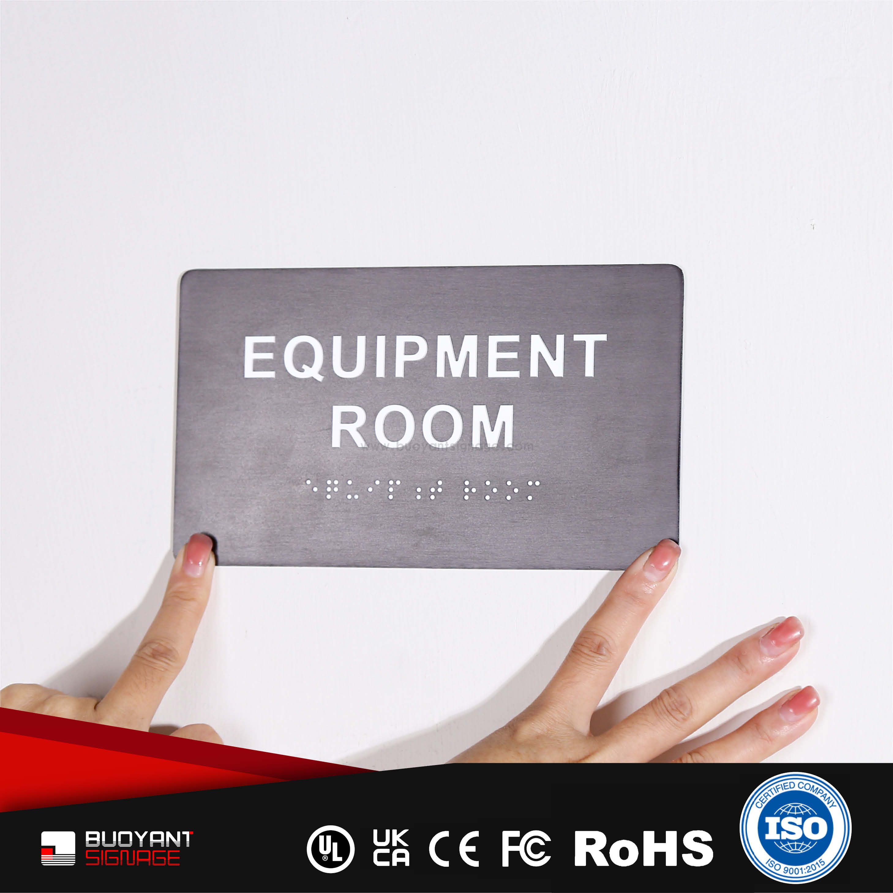 Manufacture Metal Office Identification Signs（ISOFM-MM11）