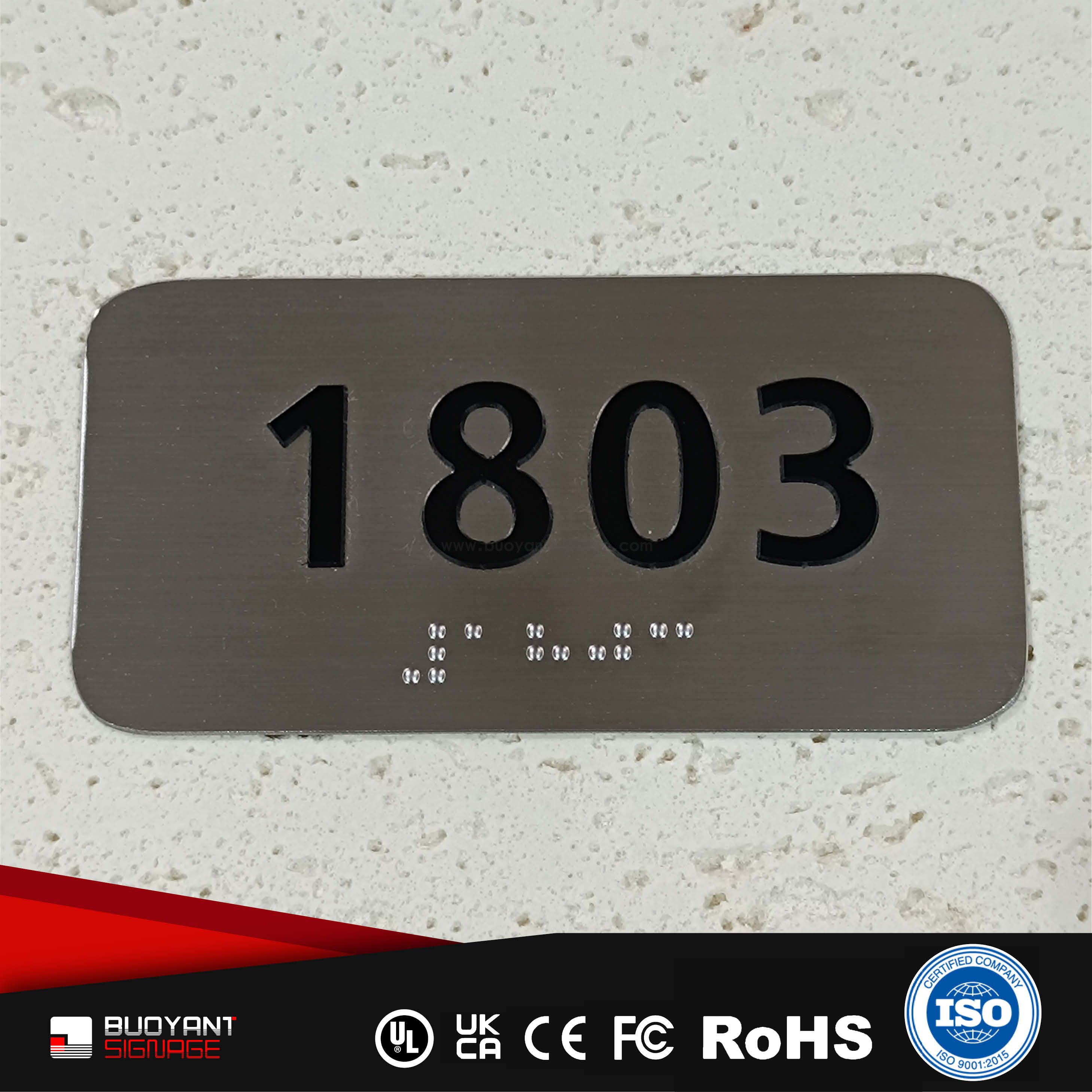 ADA Office Room Number Identification Pl