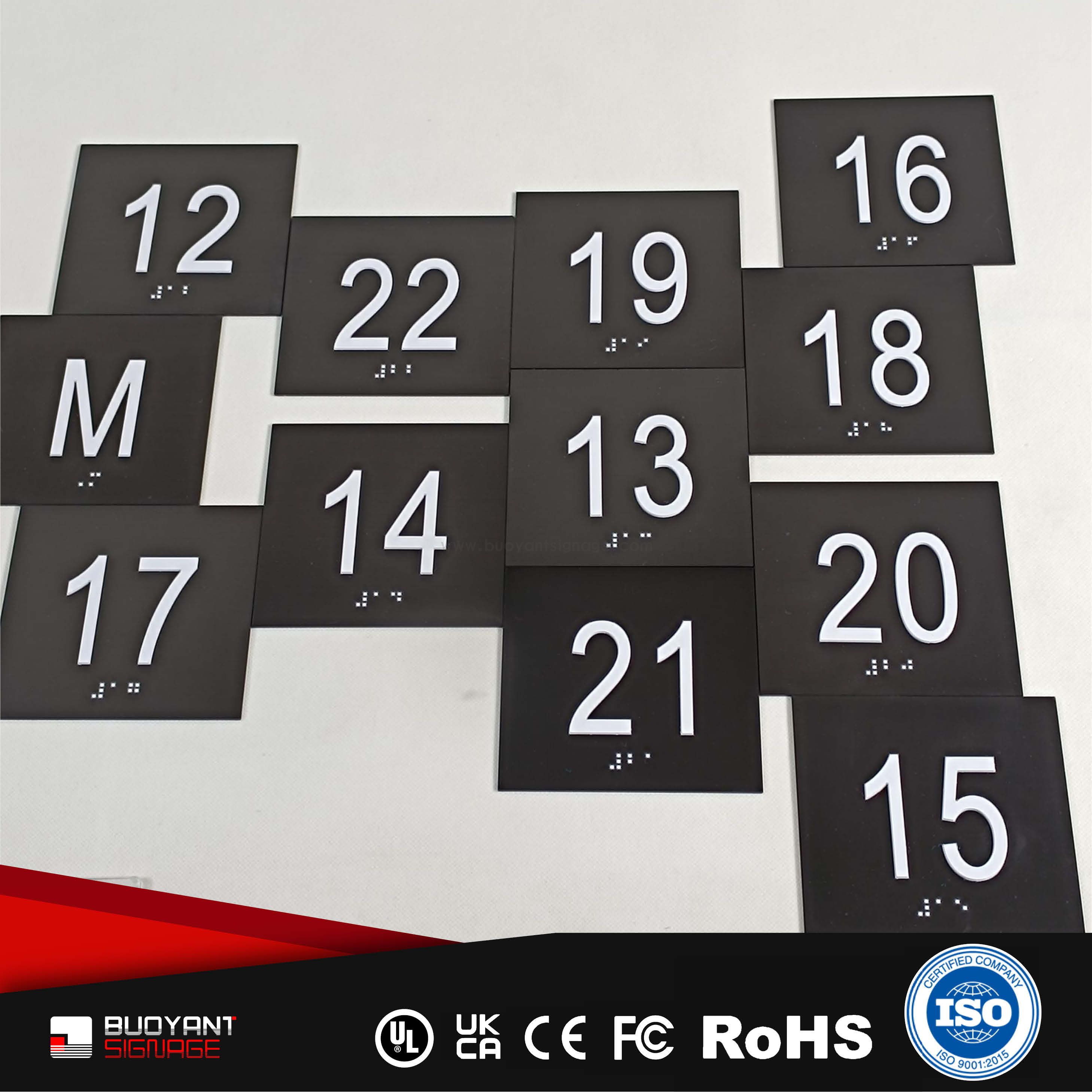 ADA Office Digital Identification Plate（ADA-S08）