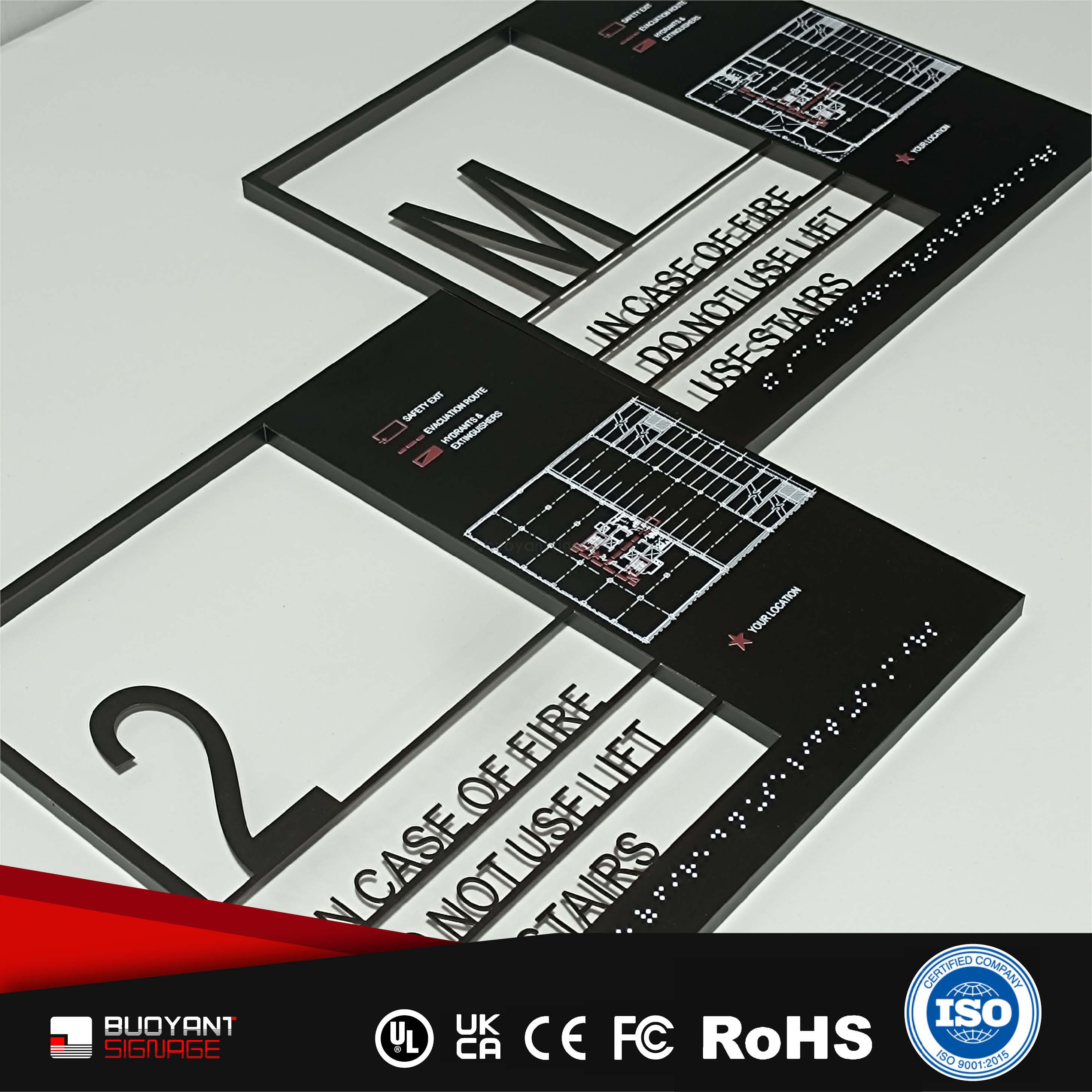 ADA Office Functional Room Identification Plate（ADA-S10）