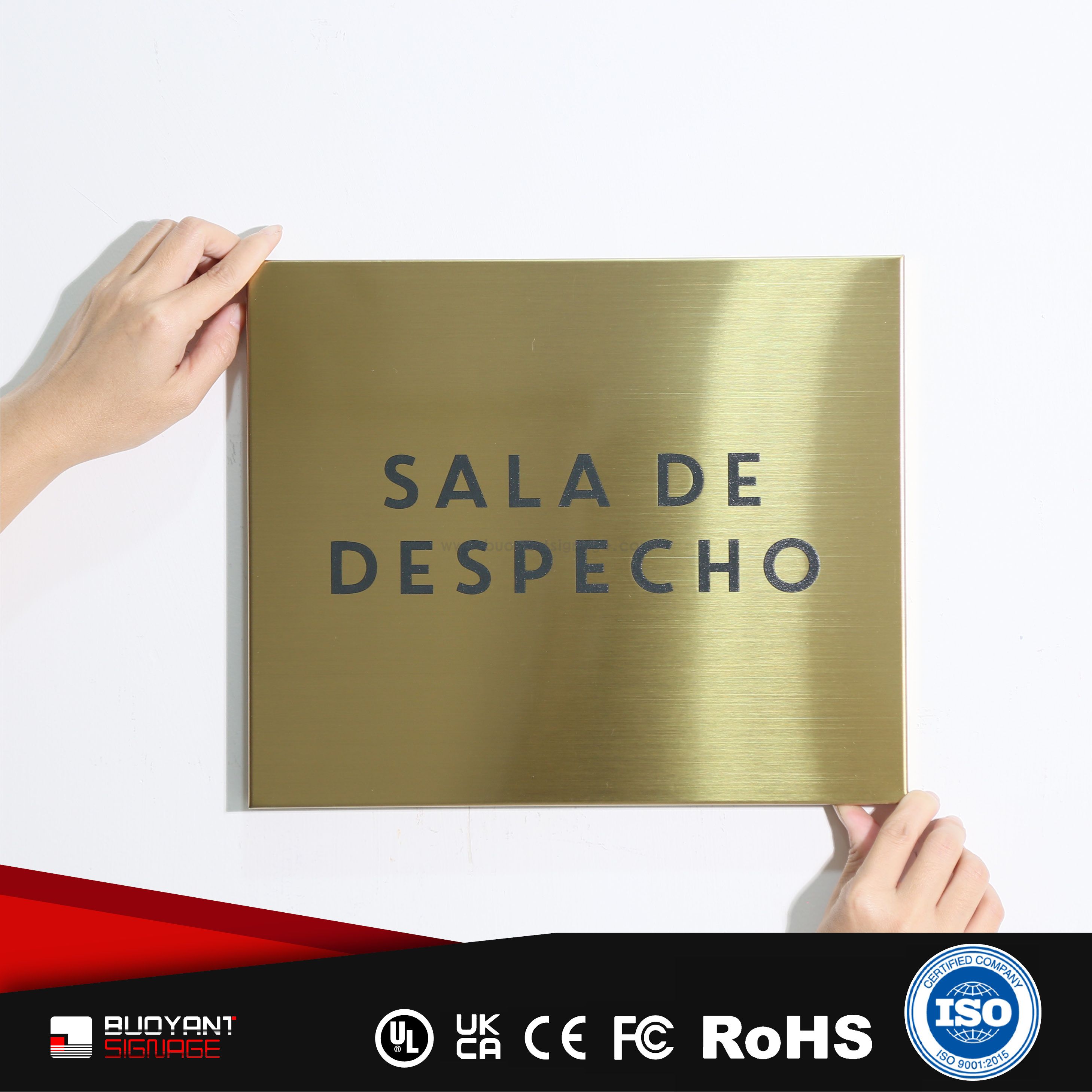 Manufacture Metal Office Identification 