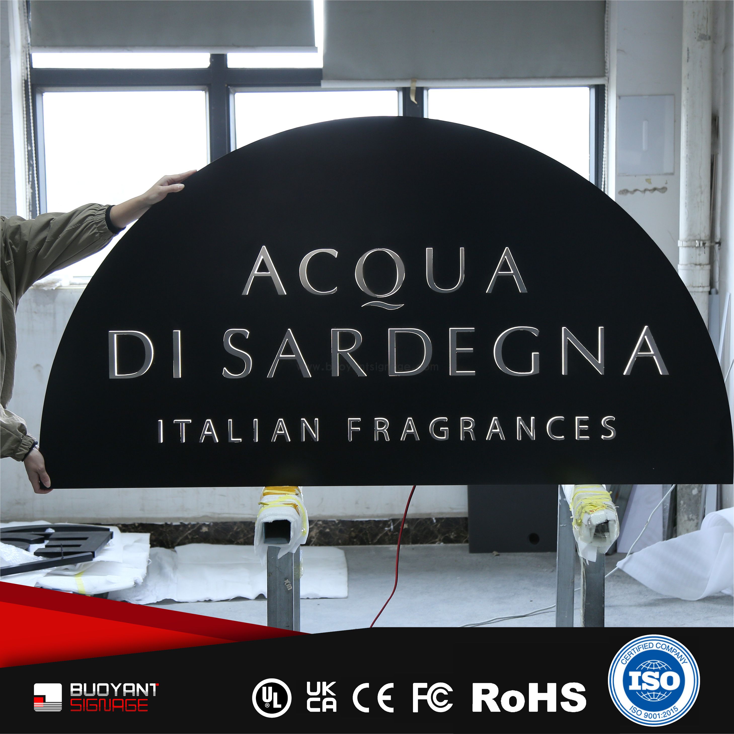 Professional Custom LED Backlit Signs wi