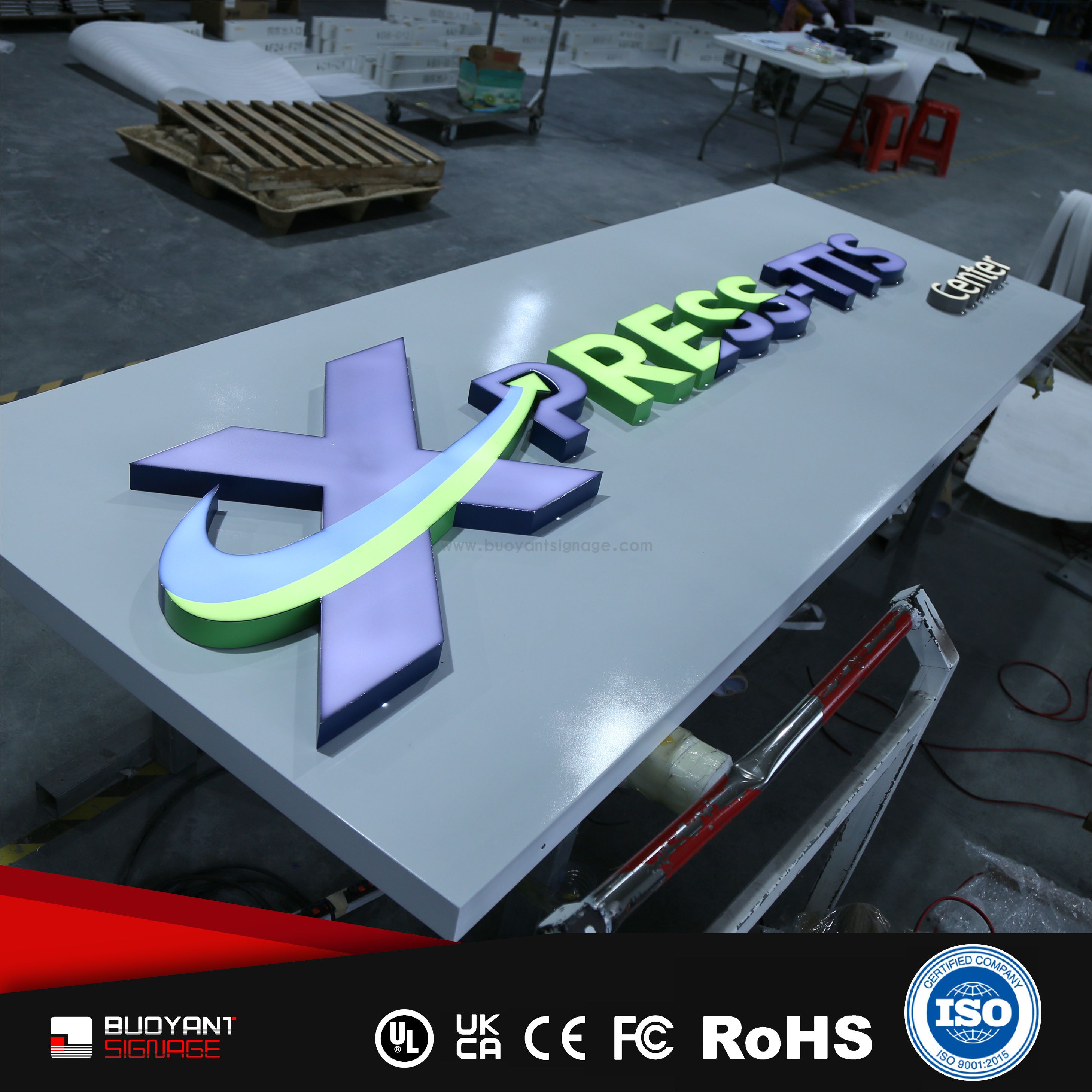 Professional Custom Enterprise Logo LED 