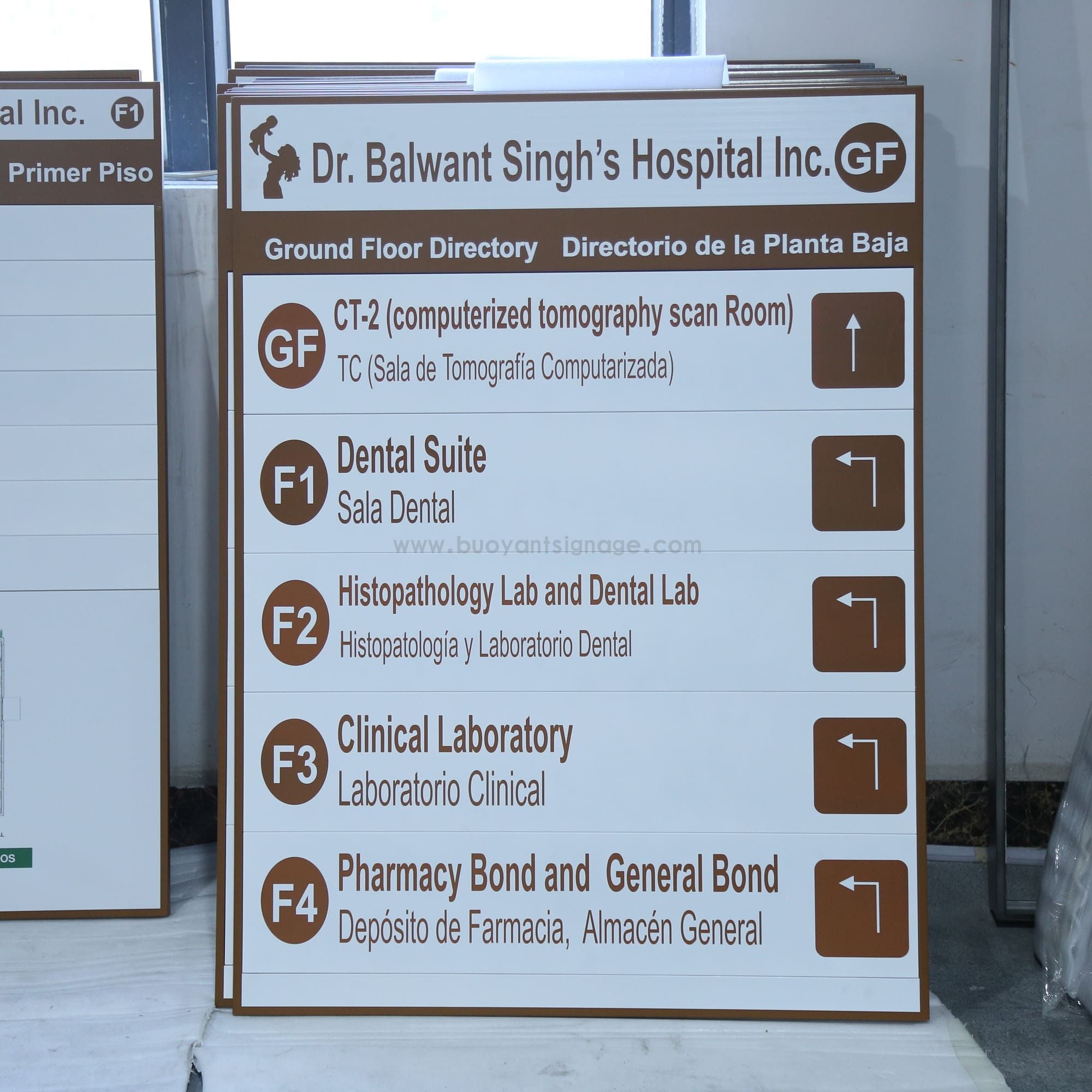 Hospital-Wide Wayfinding System Completed | Enhancing Efficient Multilingual Healthcare Navigation