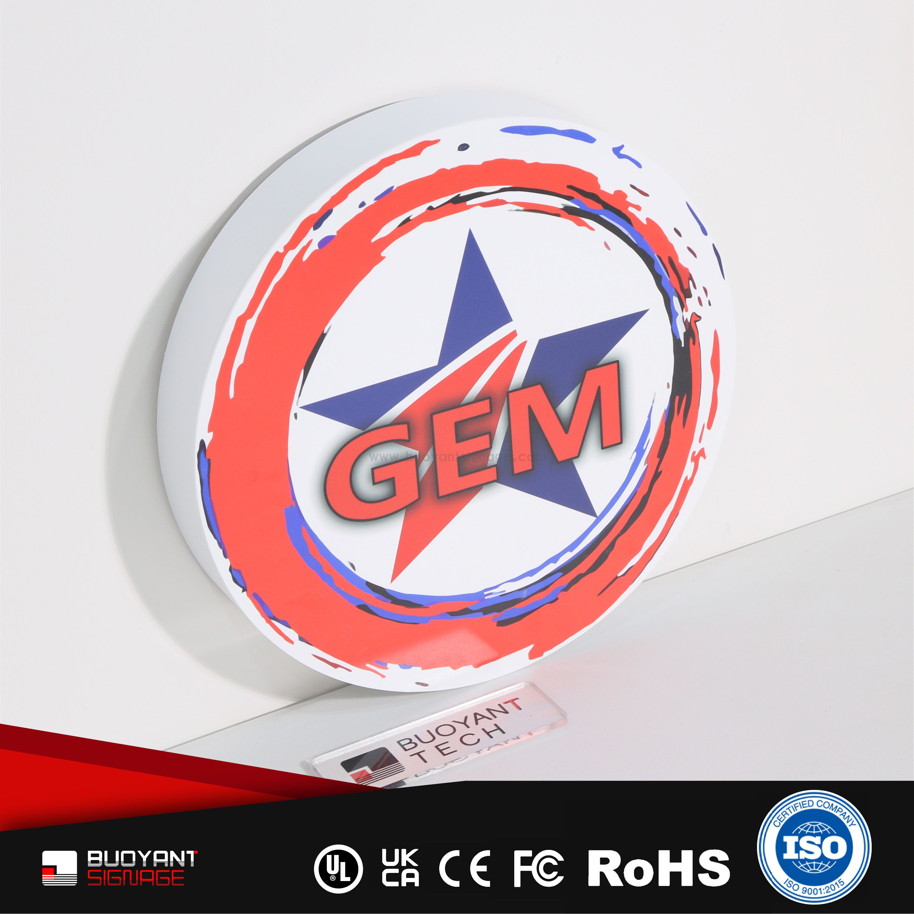 Professional Custom Brand Logo Non-Illum