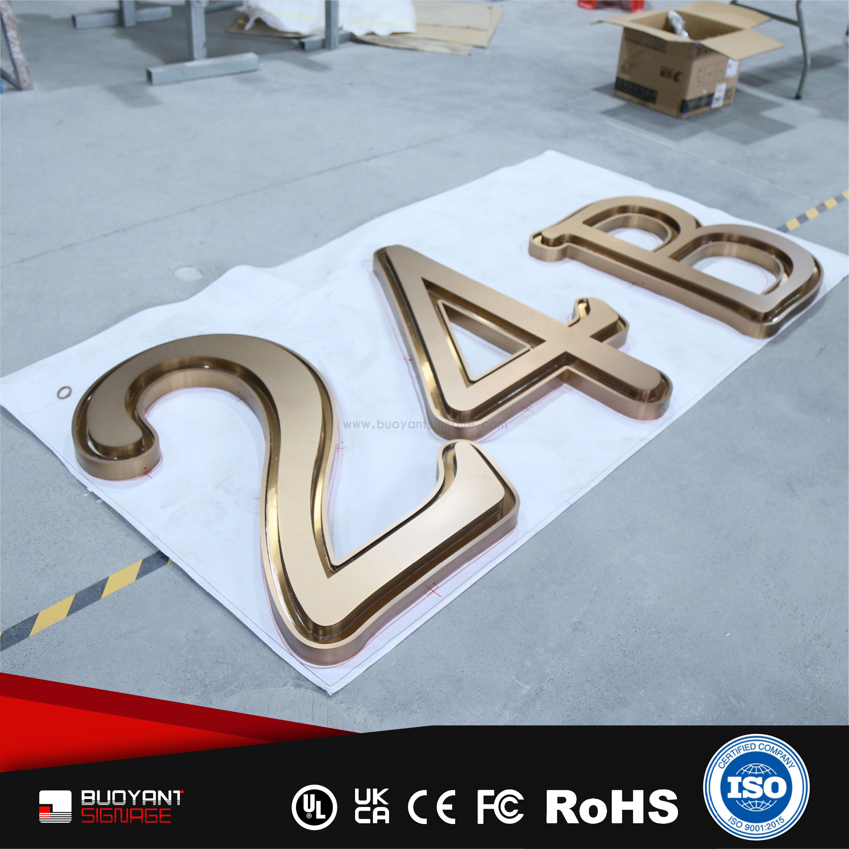 Professional Custom Logo Non-Illuminated