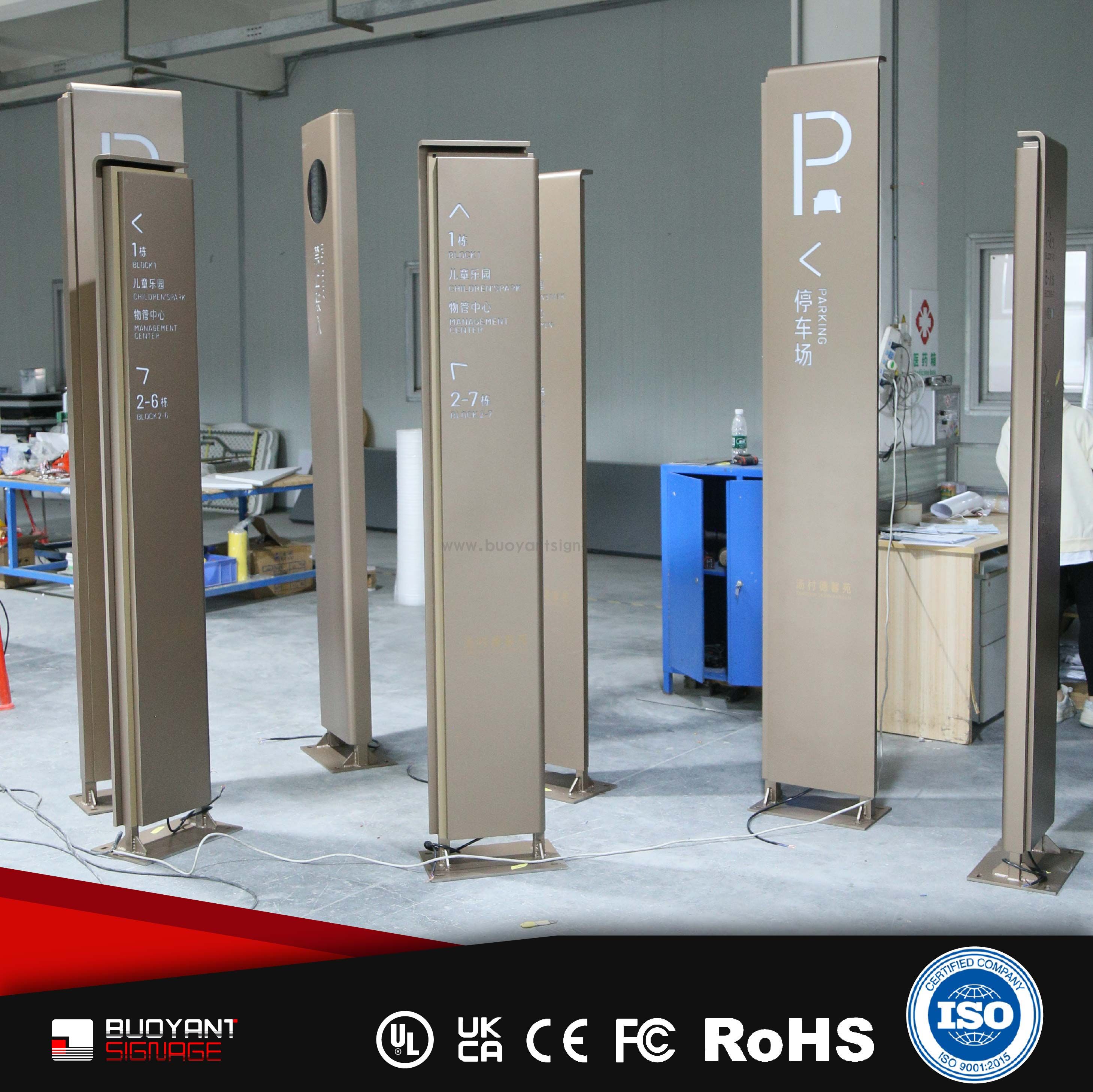 Batch Parking Lot Direction Sign（WS-DPS18）