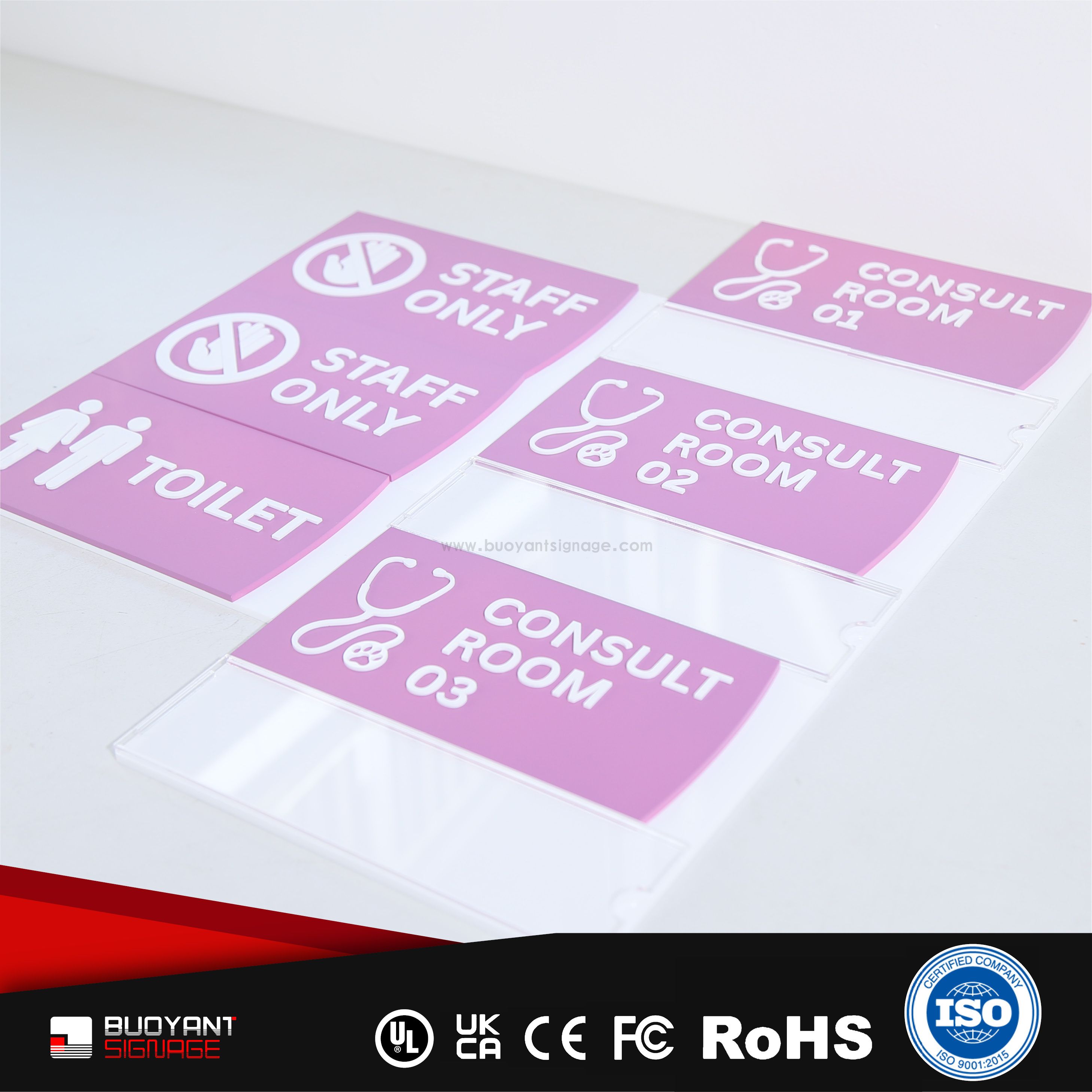 Acrylic hospital office signage（ISOFM-AM21）