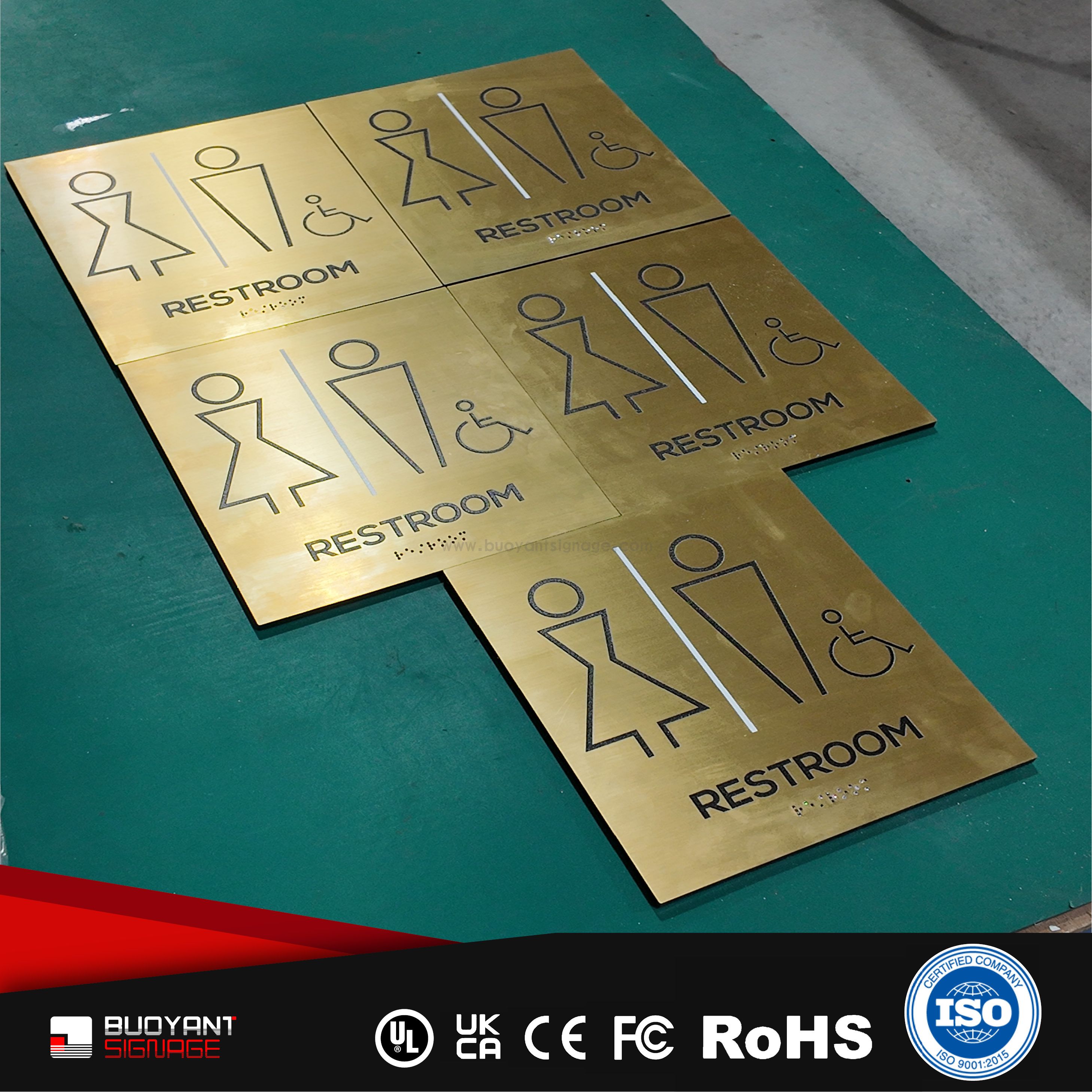 ADA Metal Functional Signage（ADA-S17）
